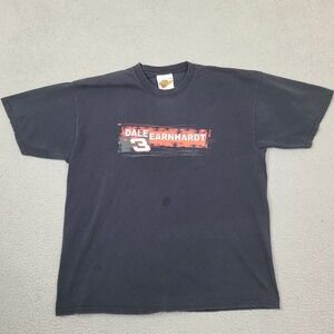 Vintage‎ Dale Earnhardt Winners Circle NASCAR #3 T-Shirt Mens XL Black